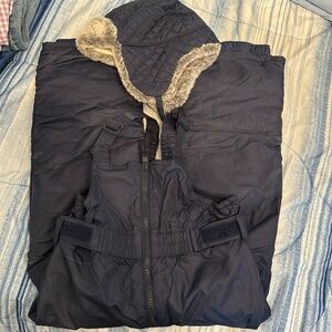 Cat & Jack bib snowsuit and hat